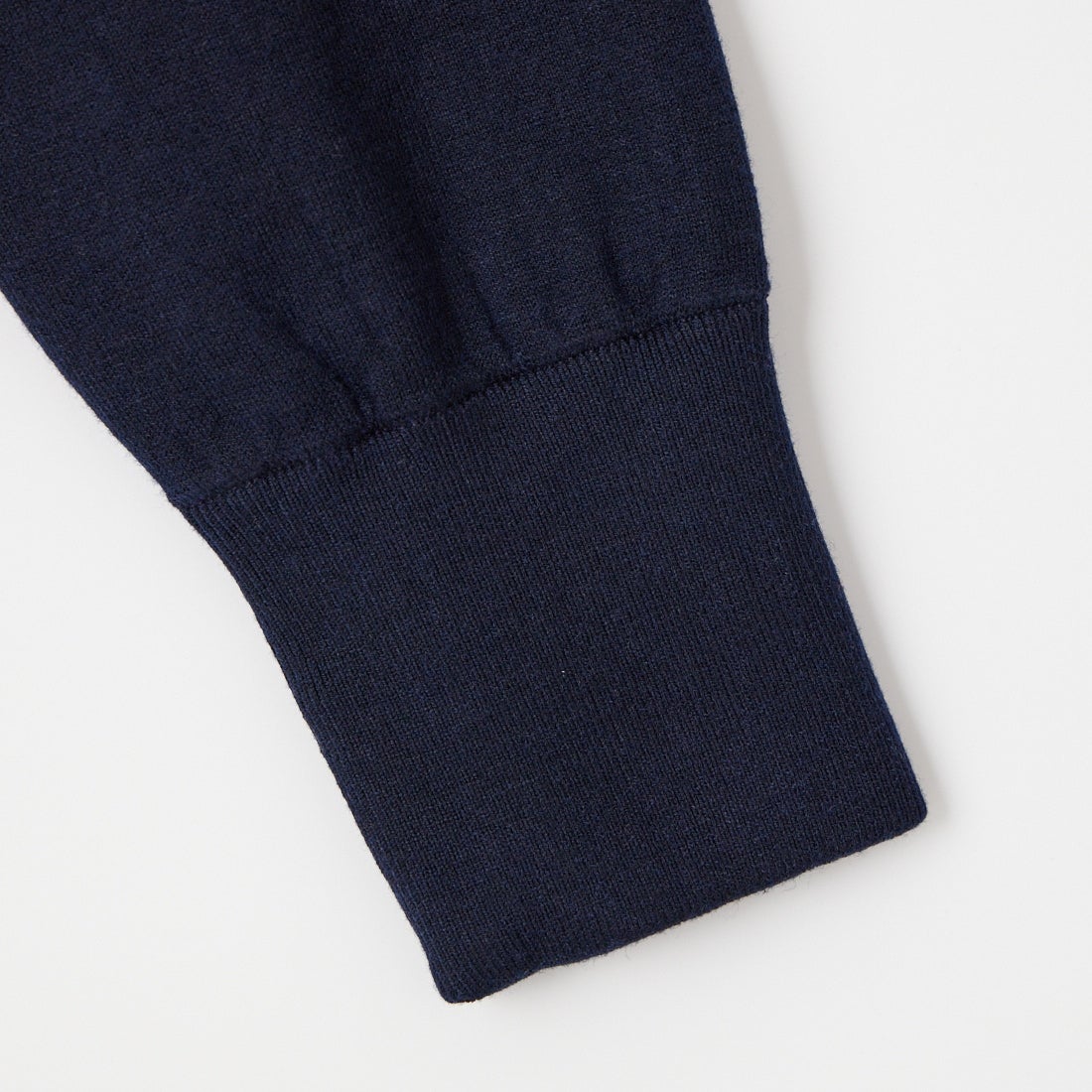 Americana × JEANS FACTORY [アメリカーナ × ジーンズファクトリー] 別注 AMRCNAロゴ ニットジップカーディガン [ASO-C-901-2-JF] ﾈｲﾋﾞｰ