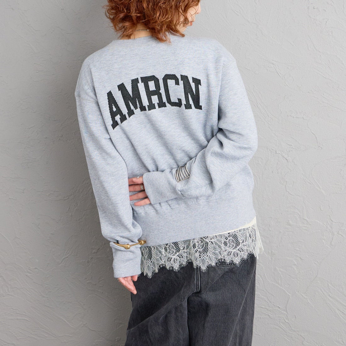 ﾓｸｸﾞﾚｰ&&モデル身長：158cm 着用サイズ：ONE SIZE&&
