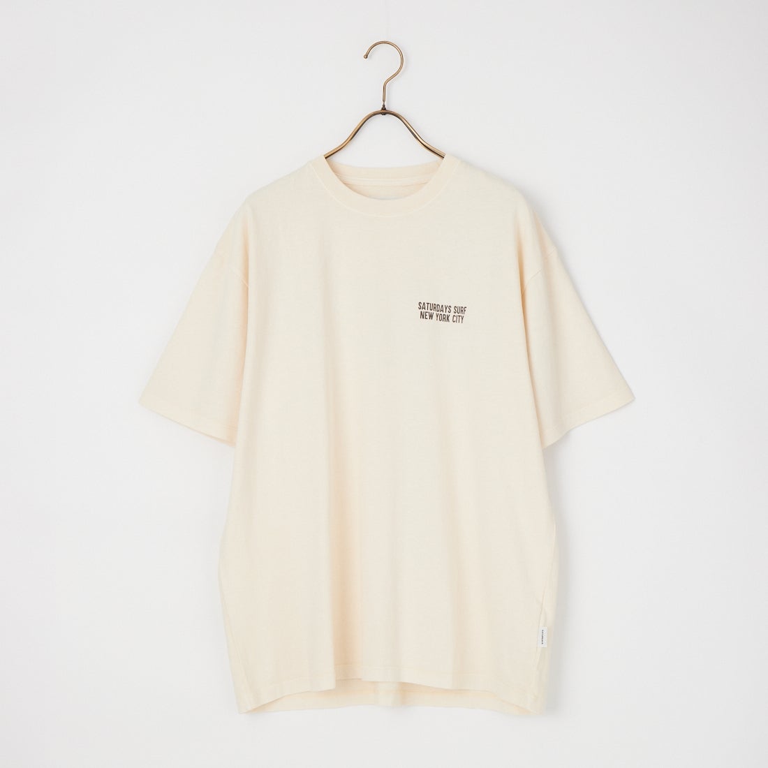 Saturdays NYC [サタデーズ ニューヨークシティ] ヘリテージリラックスショートスリーブTシャツ [BBM26310] IVORY