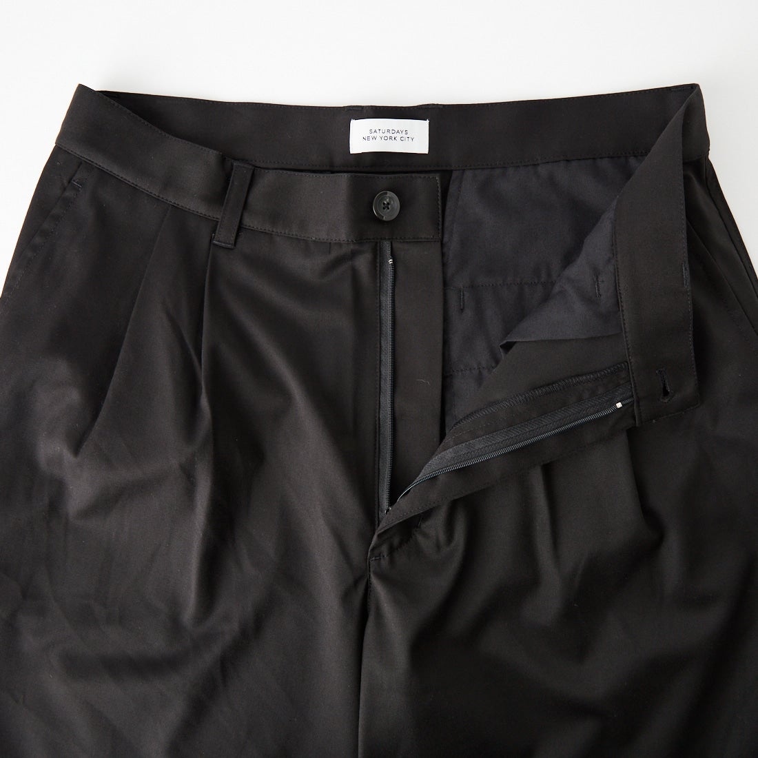 Saturdays NYC [サタデーズ ニューヨークシティ] Feliz 2タックショートパンツ [BBS26080] BLACK
