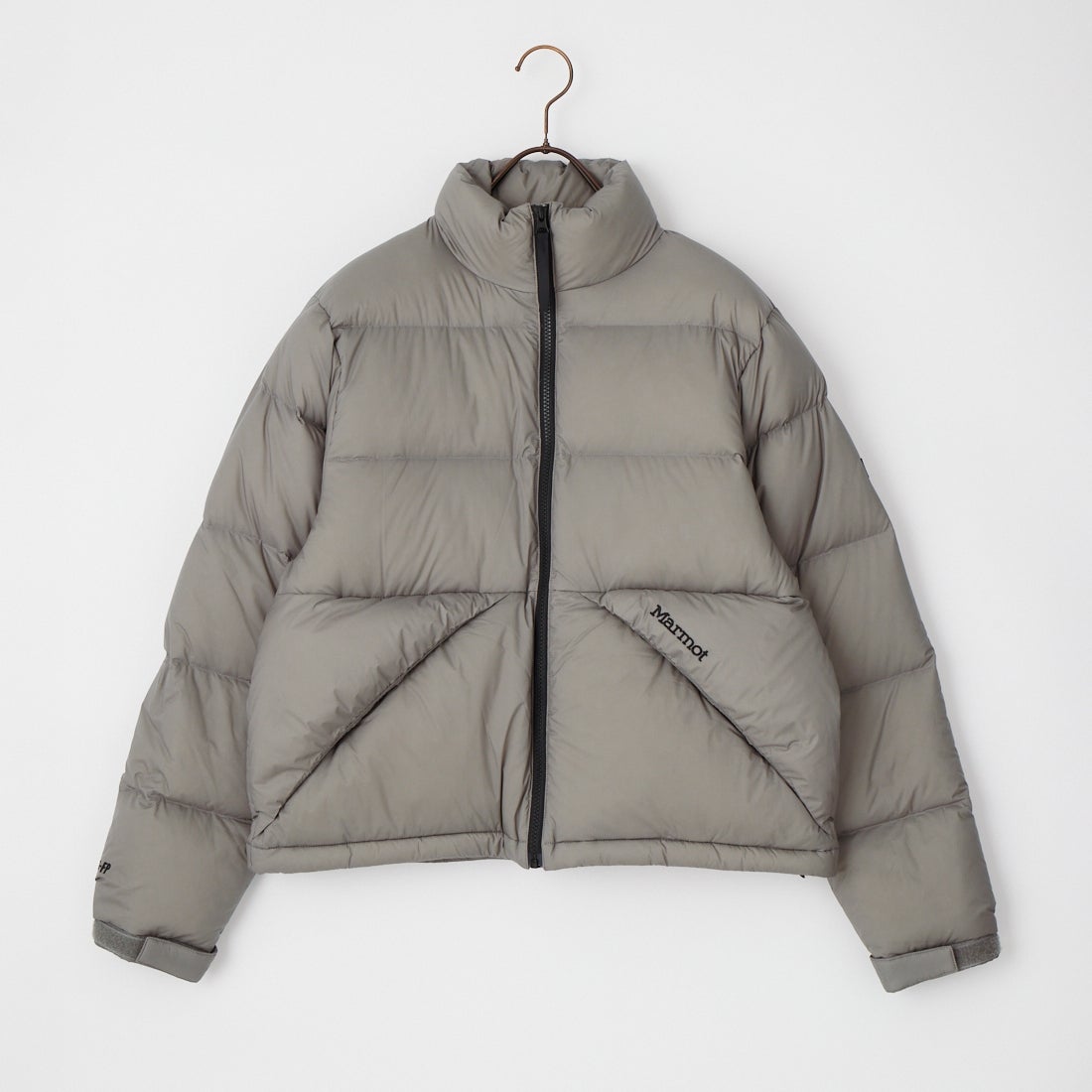 Marmot [マーモット] 別注 ワンポイントロゴ 750FPダウンジャケット [MTFW26UDW326IN-JF] WARM GRAY