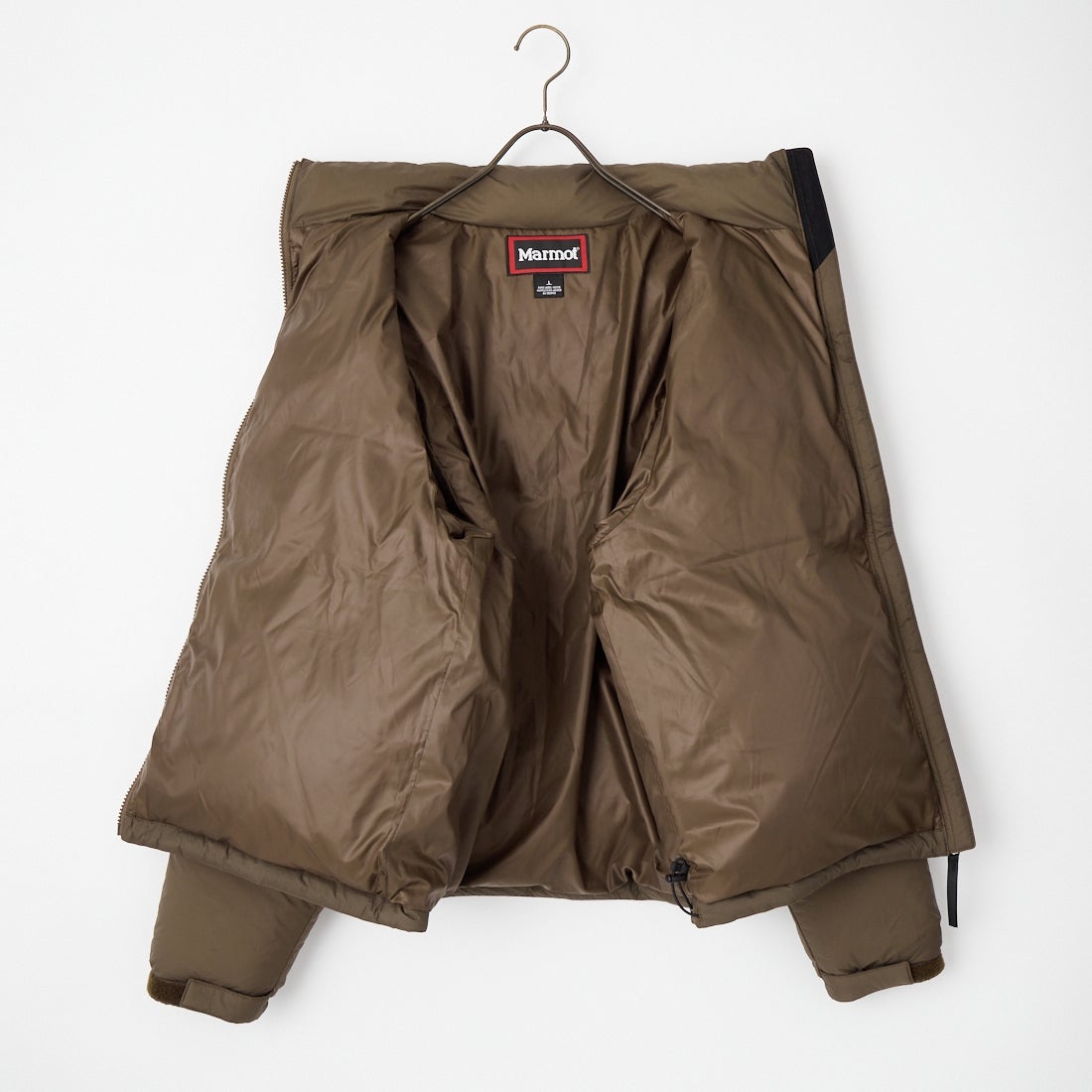 Marmot [マーモット] 別注 ワンポイントロゴ 750FPダウンジャケット [MTFW26UDW326IN-JF] BROWN