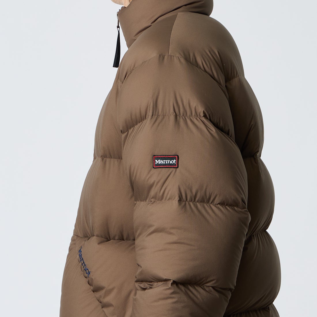 Marmot [マーモット] 別注 ワンポイントロゴ 750FPダウンジャケット [MTFW26UDW326IN-JF] BROWN