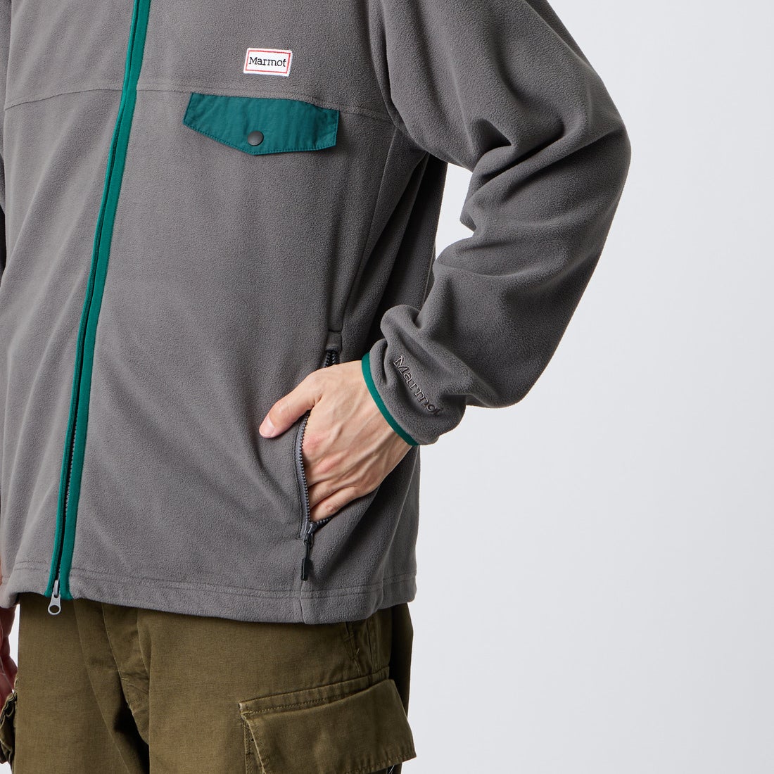 Marmot [マーモット] 別注 ポーラテック フリースジャケット [MTFW26UFL329IN-JF] CHARCOAL