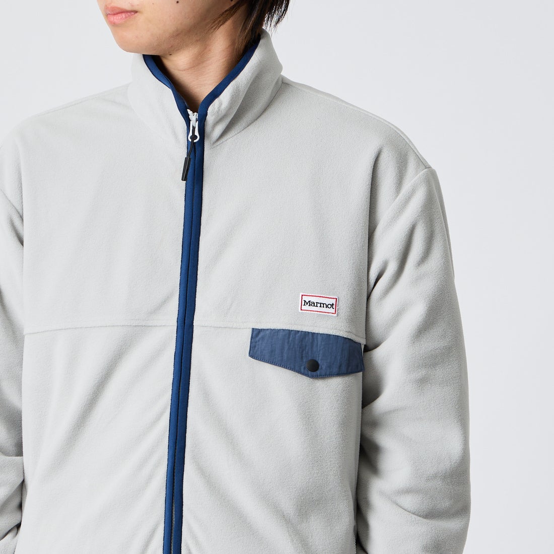 Marmot [マーモット] 別注 ポーラテック フリースジャケット [MTFW26UFL329IN-JF] SILVER