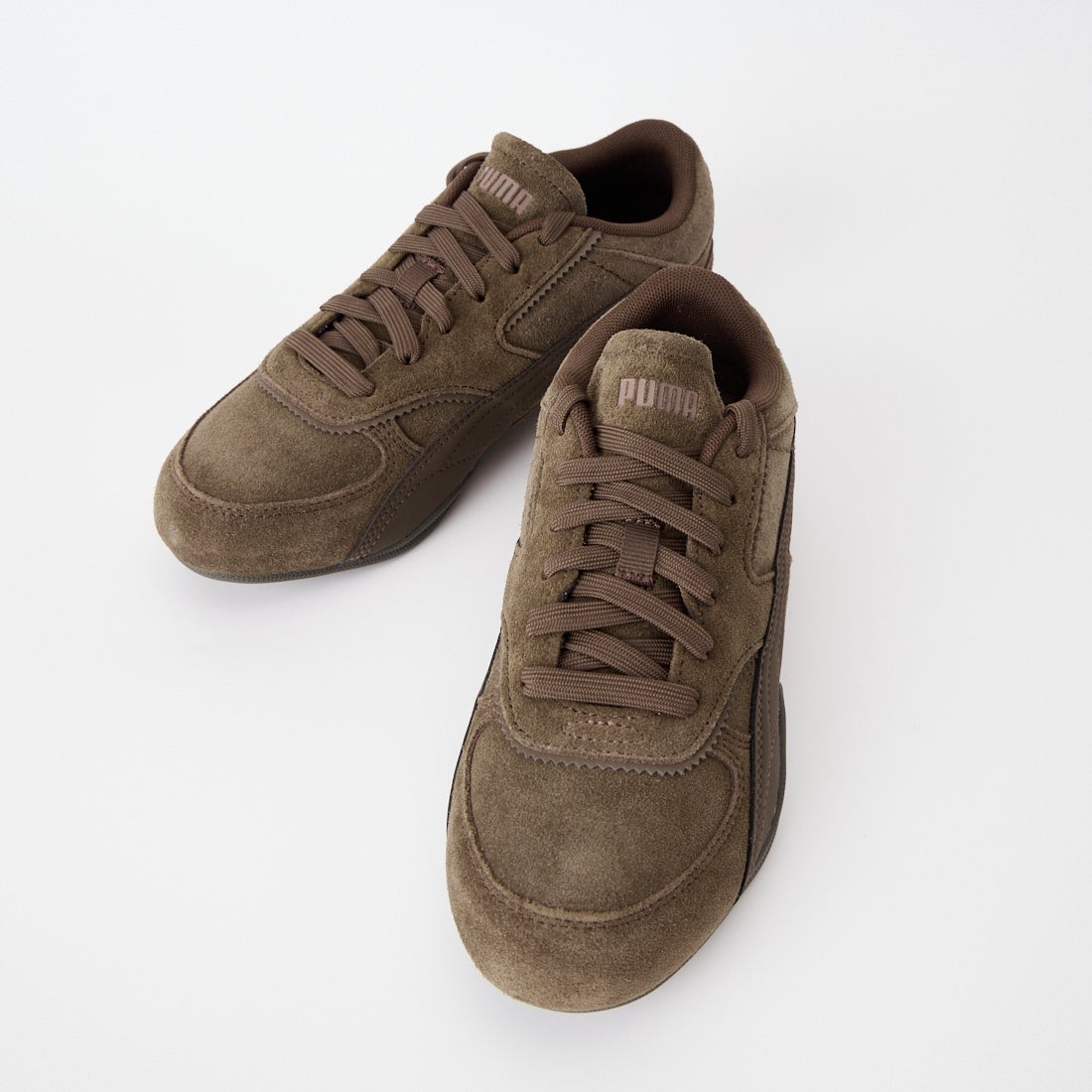 PUMA [プーマ] ベラ ミナ スエードスニーカー [407671] 05 CHOCOLA