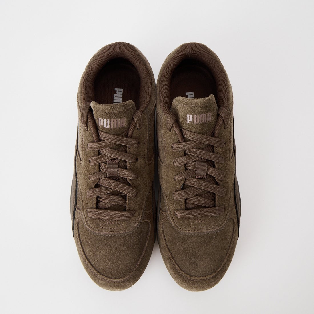 PUMA [プーマ] ベラ ミナ スエードスニーカー [407671] 05 CHOCOLA