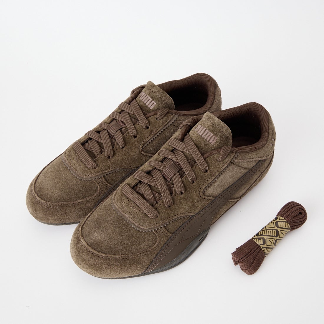 PUMA [プーマ] ベラ ミナ スエードスニーカー [407671] 05 CHOCOLA