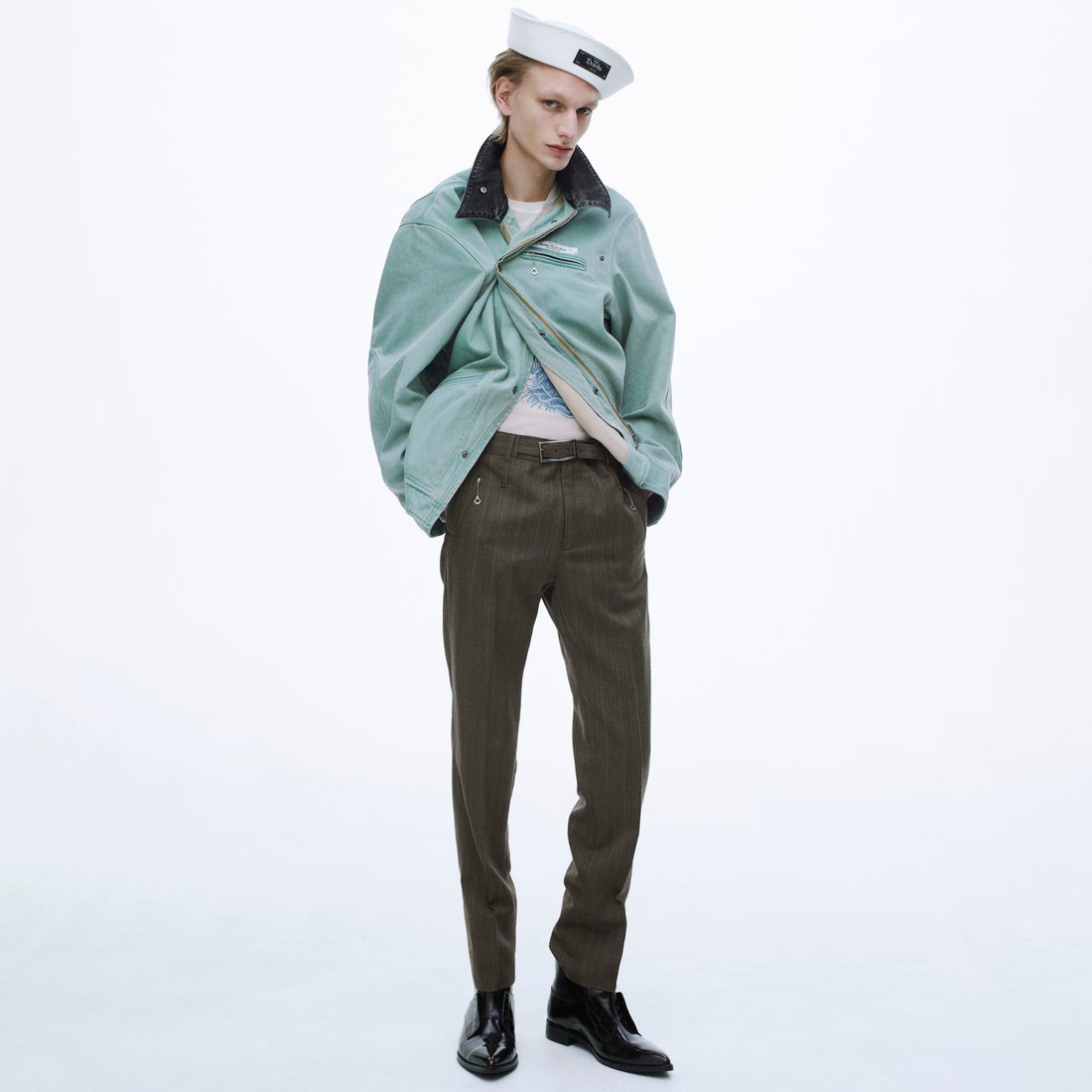 DAIRIKU [ダイリク] ヴィンテージウォッシュジャケット [DA-26AW-CP2] MINT GREEN