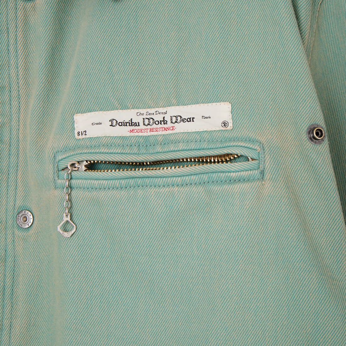 DAIRIKU [ダイリク] ヴィンテージウォッシュジャケット [DA-26AW-CP2] MINT GREEN