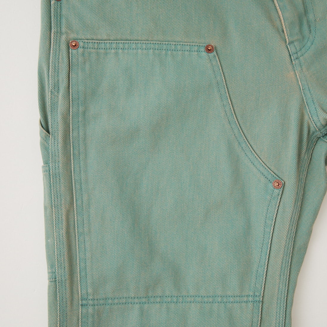 DAIRIKU [ダイリク] フレア ヴィンテージウォッシュ ペインターチノパンツ [DA-26AW-CP3] MINT GREEN