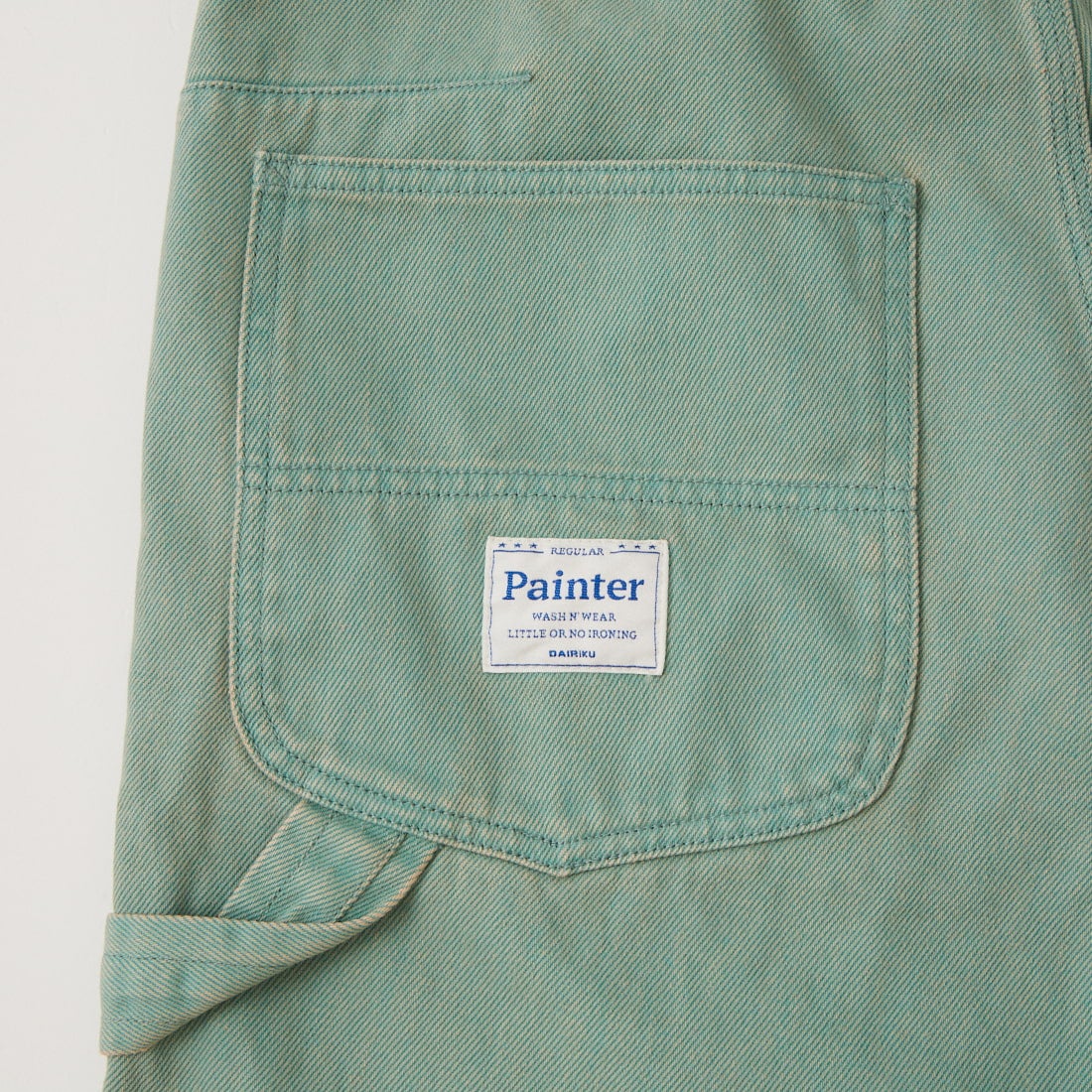 DAIRIKU [ダイリク] フレア ヴィンテージウォッシュ ペインターチノパンツ [DA-26AW-CP3] MINT GREEN