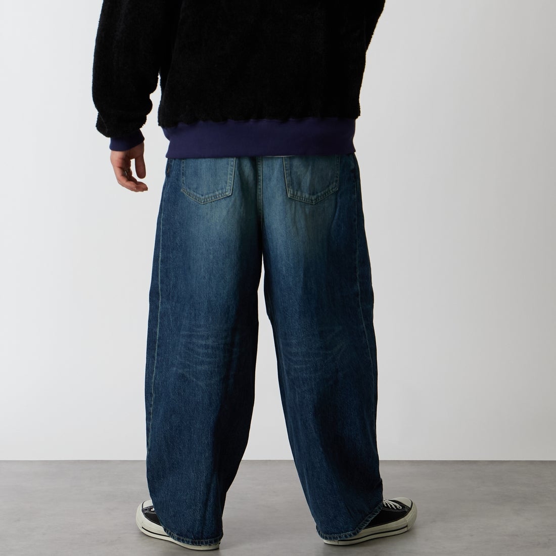 Needles [ニードルズ] ヒザデルジーンズ [TY233] A INDIGO &&モデル身長：177cm 着用サイズ：XS&&