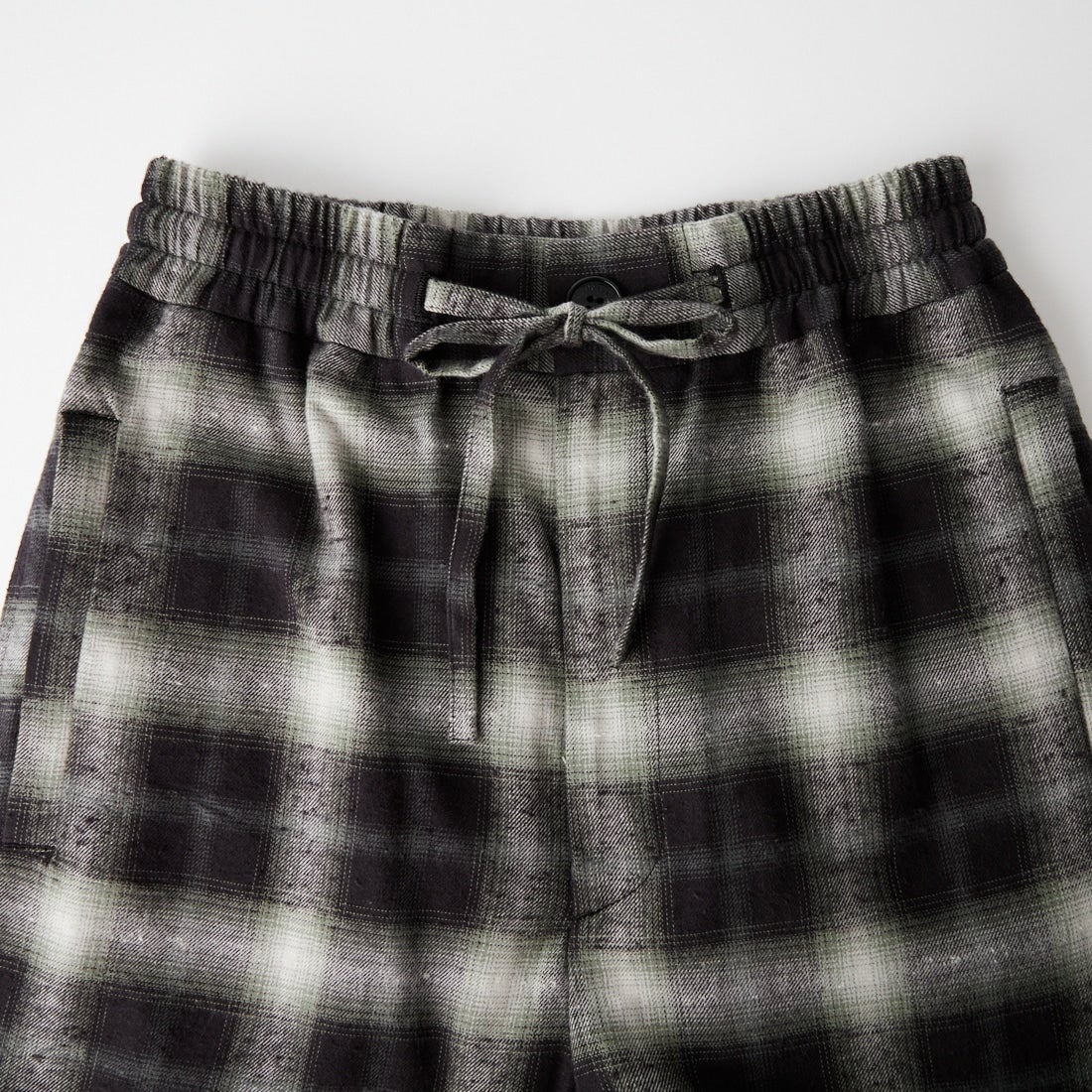 Oblada [オブラダ] オンブレチェックパンツ [F2610PT03] BLACK