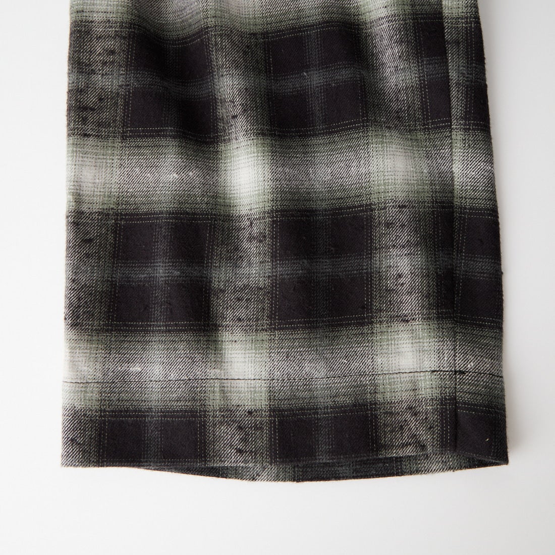 Oblada [オブラダ] オンブレチェックパンツ [F2610PT03] BLACK