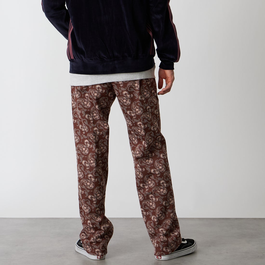 Needles [ニードルズ] トラックパンツ [TY348] E PAISLEY &&モデル身長：177cm 着用サイズ：S&&
