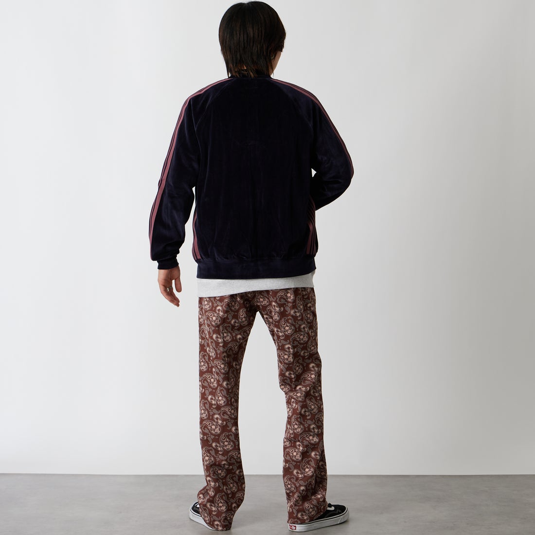 Needles [ニードルズ] トラックパンツ [TY348] E PAISLEY &&モデル身長：177cm 着用サイズ：S&&
