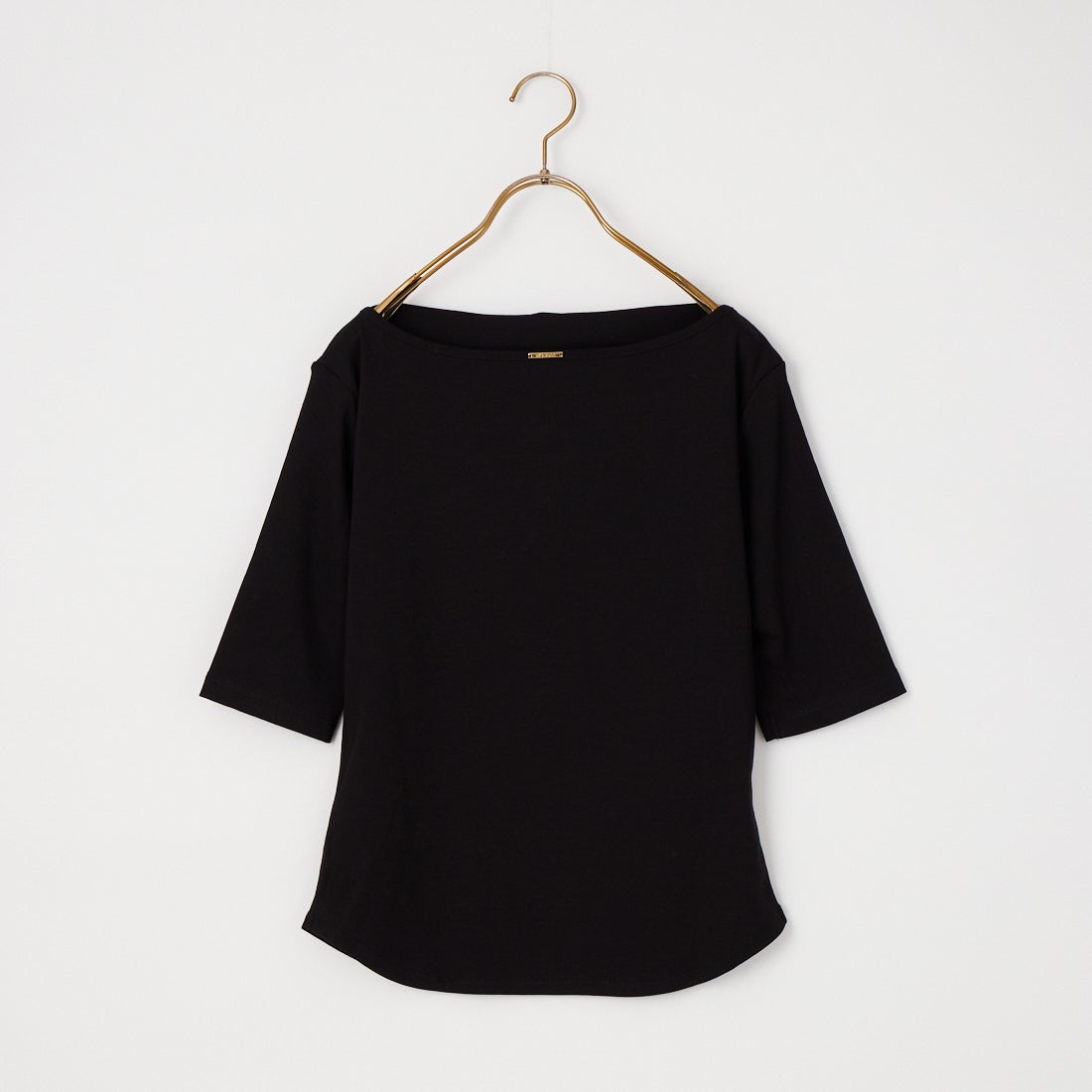 MICA&DEAL [マイカアンドディール] ドレープネックプルオーバー [0126309051] BLACK