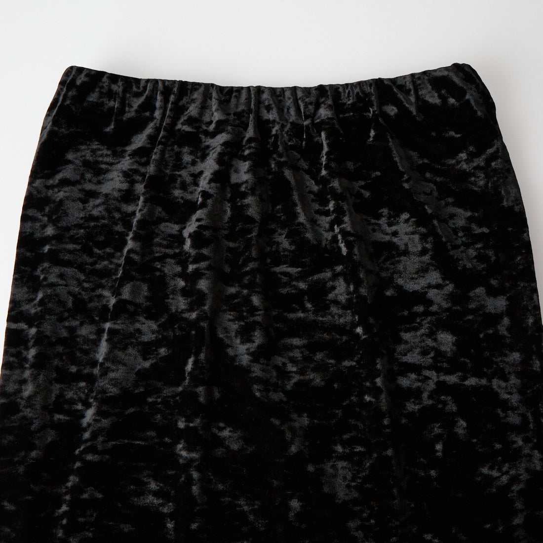 MICA&DEAL [マイカアンドディール] クラッシュベロアスカート [0126302057] BLACK