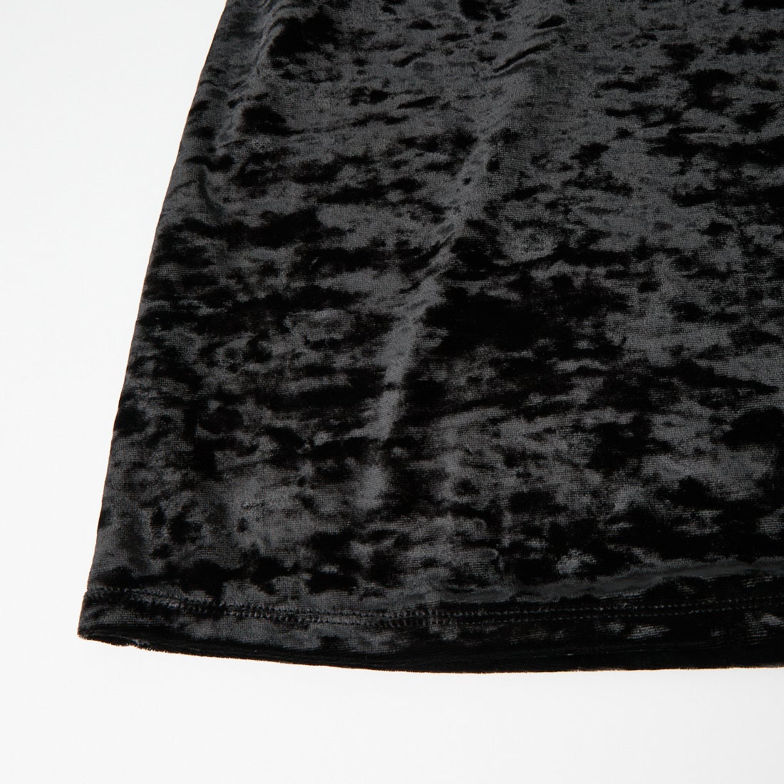 MICA&DEAL [マイカアンドディール] クラッシュベロアスカート [0126302057] BLACK