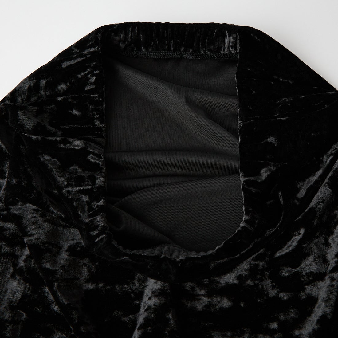 MICA&DEAL [マイカアンドディール] クラッシュベロアスカート [0126302057] BLACK