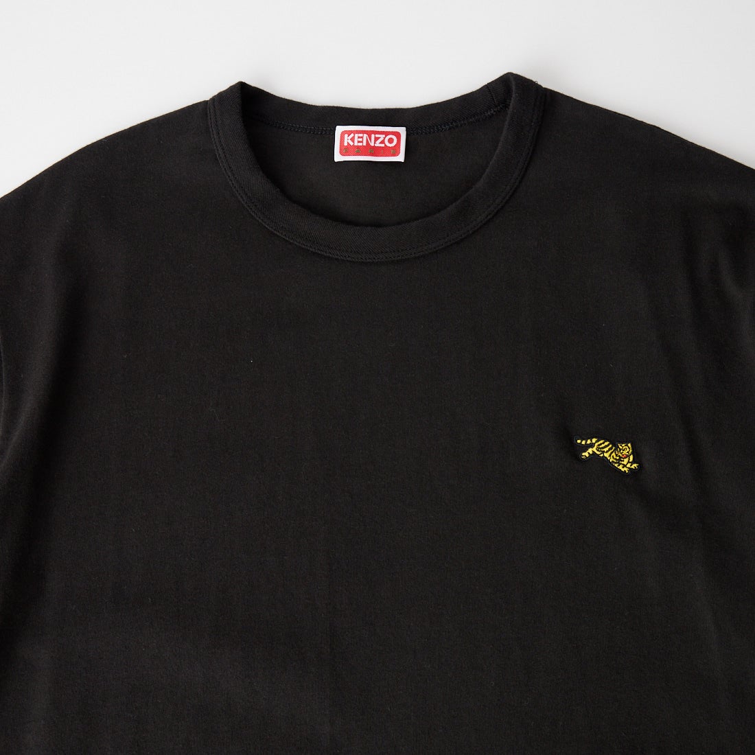 KENZO [ケンゾー] Jumping Tiger刺繍 ショートスリーブTシャツ [FG65TS2974SG] 99J BLACK