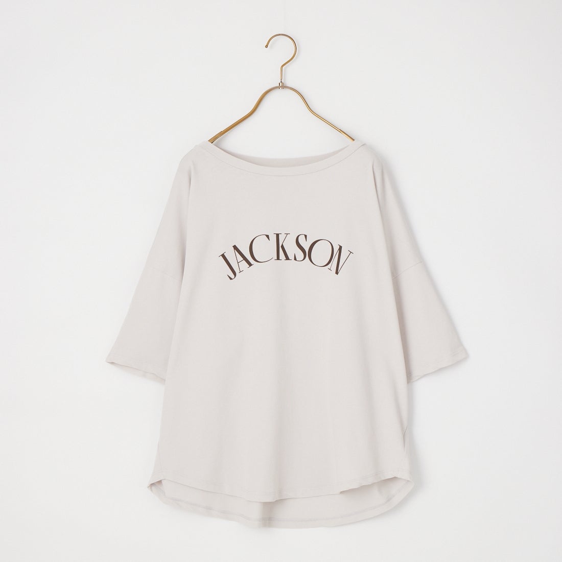 MICA&DEAL [マイカアンドディール] JACKSON プリント5分袖Tシャツ [0126309063] L/GRAY