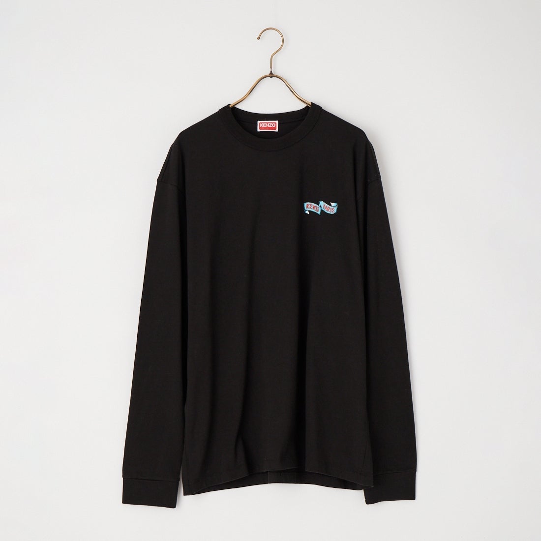 KENZO [ケンゾー] Jumping Tiger ロングスリーブTシャツ [FG65TL3644SG] 99J BLACK