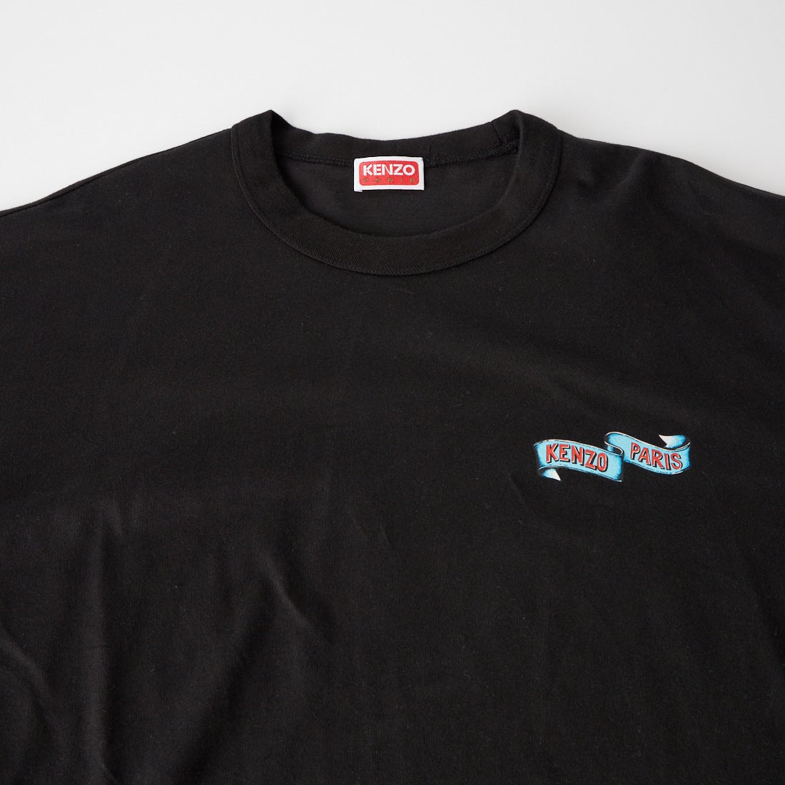 KENZO [ケンゾー] Jumping Tiger ロングスリーブTシャツ [FG65TL3644SG] 99J BLACK