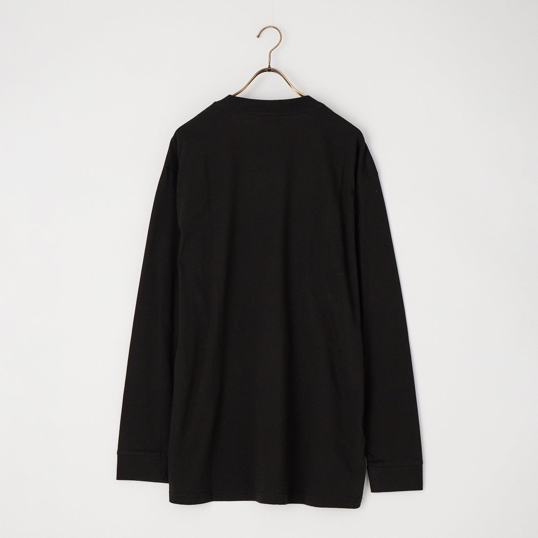 KENZO [ケンゾー] シグネチャー刺繍 ロングスリーブTシャツ [FG65TL3614SG] 99J BLACK