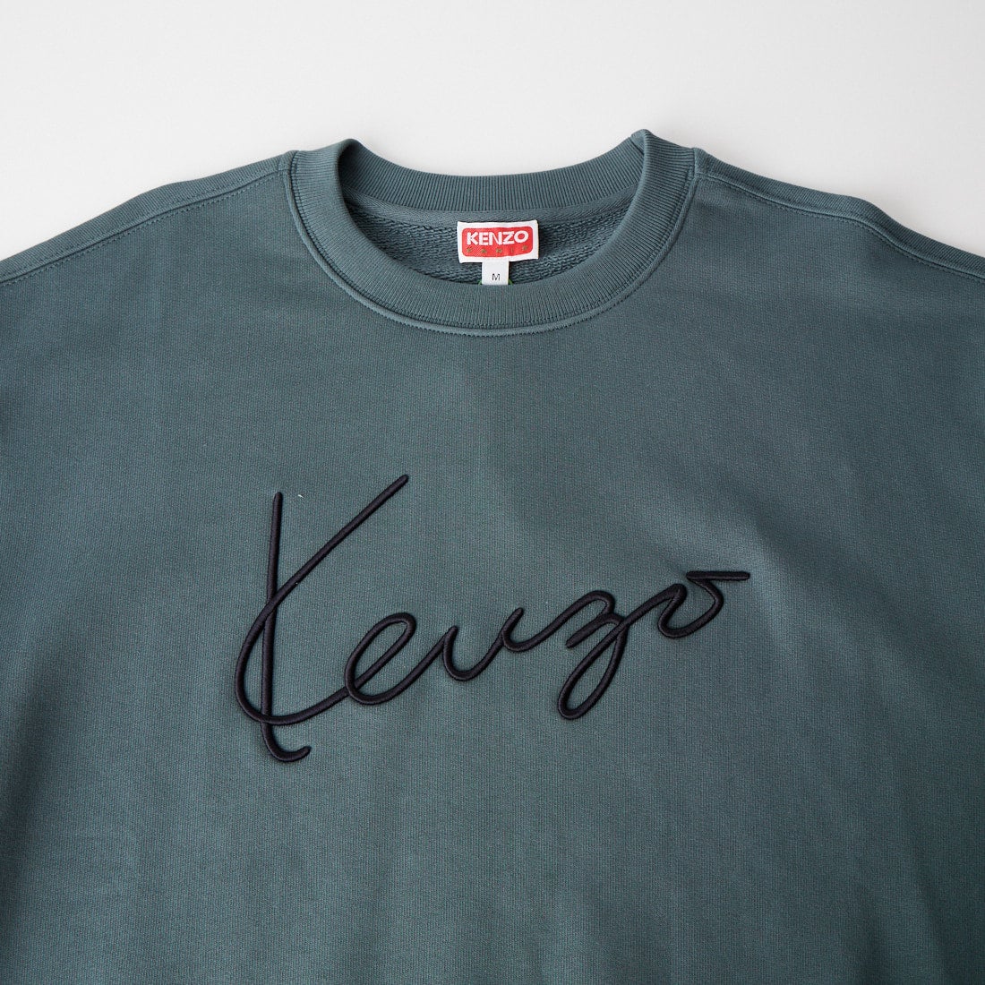 KENZO [ケンゾー] シグネチャー刺繍 クラシックスウェット [FG65SW2704MJ] 98 ANTHRAC