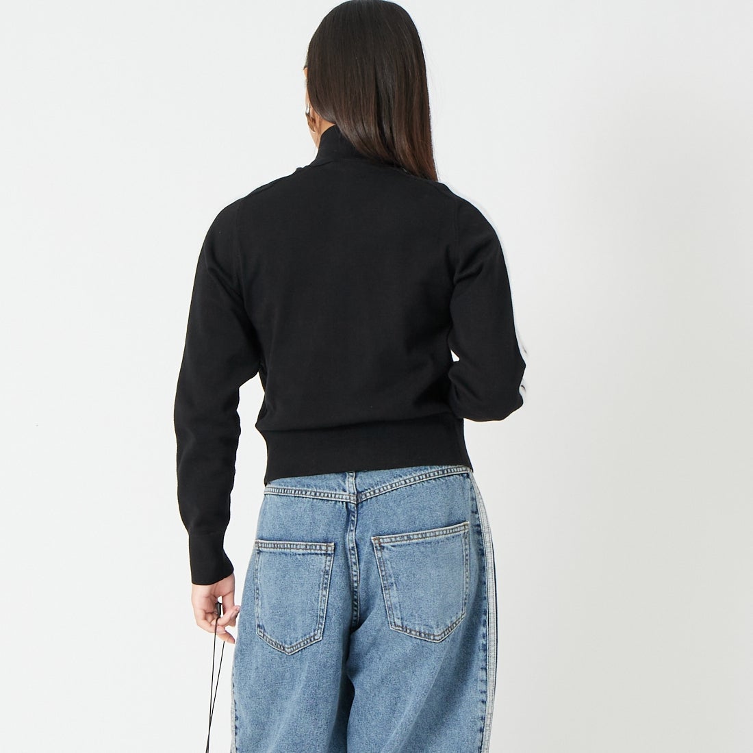 adidas Originals [アディダス オリジナルス] ファイヤーバード ニットトラックトップ [KP925] KS7366 &&モデル身長：162cm 着用サイズ：M&&