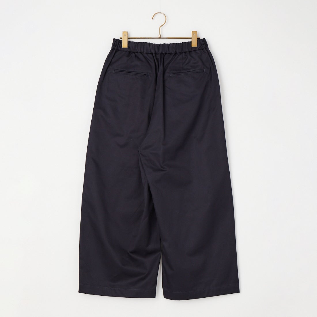 maison de soil [メゾンドソイル] ウエストポイント 2タックワイドイージーパンツ [GNMDS2502WP] 3900 NAVY