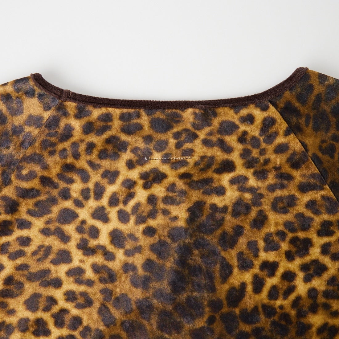 RhodolirioN [ロドリリオン] レオパードベルベット クルーネックTシャツ [TX1079] LEOPARD