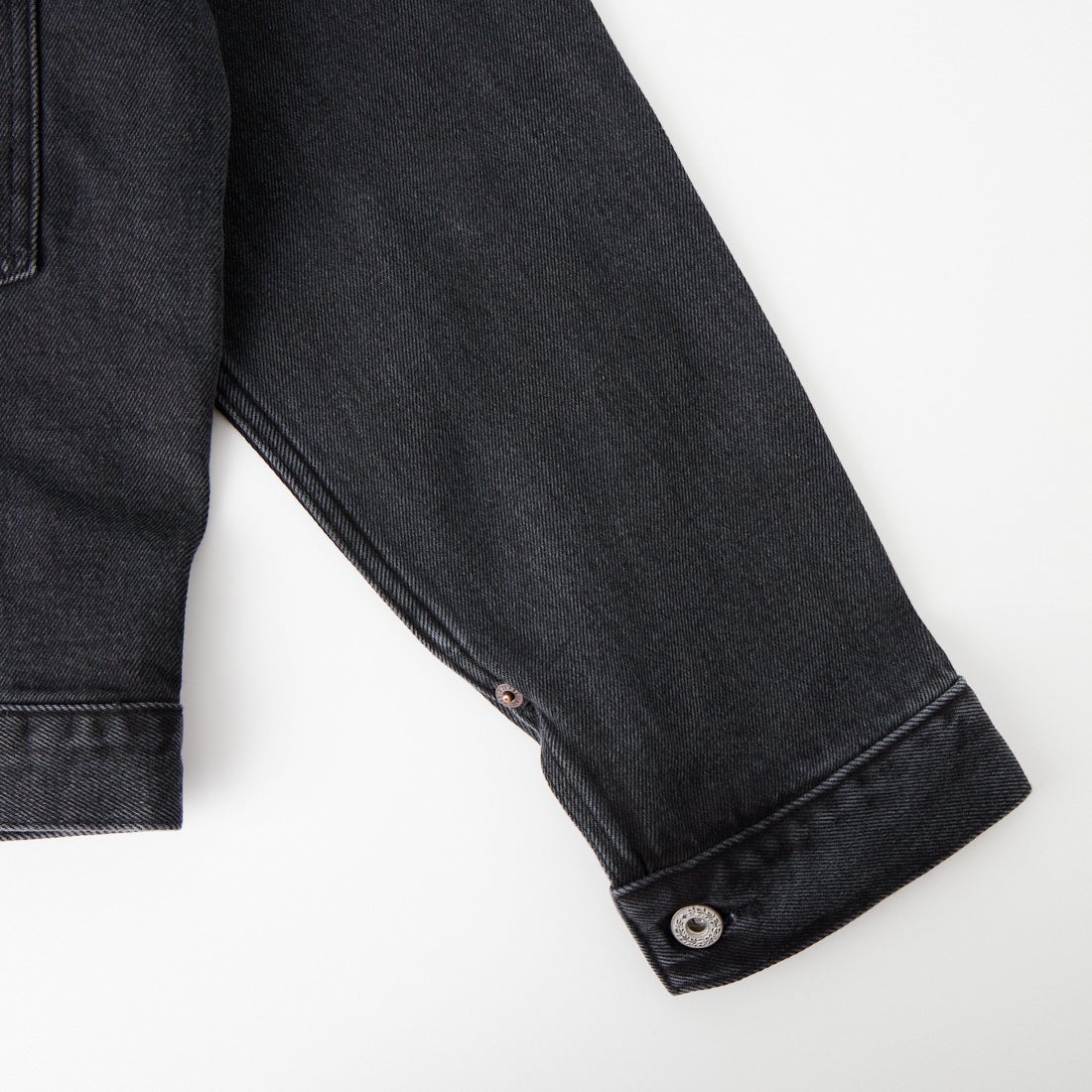 SEDAN ALL-PURPOSE [セダン オールパーパス] レザーカラーデニムジャケット [SD26F-JK01] BLACK