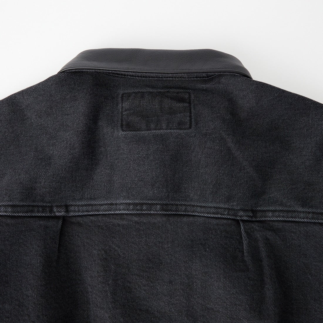 SEDAN ALL-PURPOSE [セダン オールパーパス] レザーカラーデニムジャケット [SD26F-JK01] BLACK