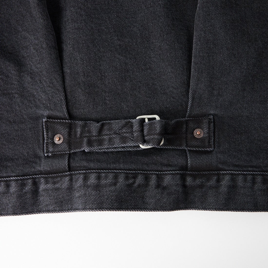 SEDAN ALL-PURPOSE [セダン オールパーパス] レザーカラーデニムジャケット [SD26F-JK01] BLACK