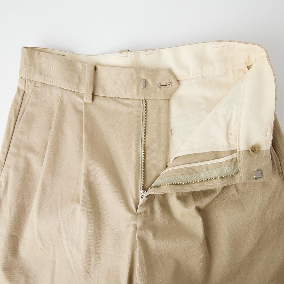 TICCA [ティッカ] トラウザースチノパンツ [TBFS-031] BEIGE