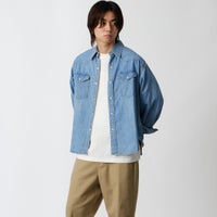 DENIM &&モデル身長：177cm 着用サイズ：M&&