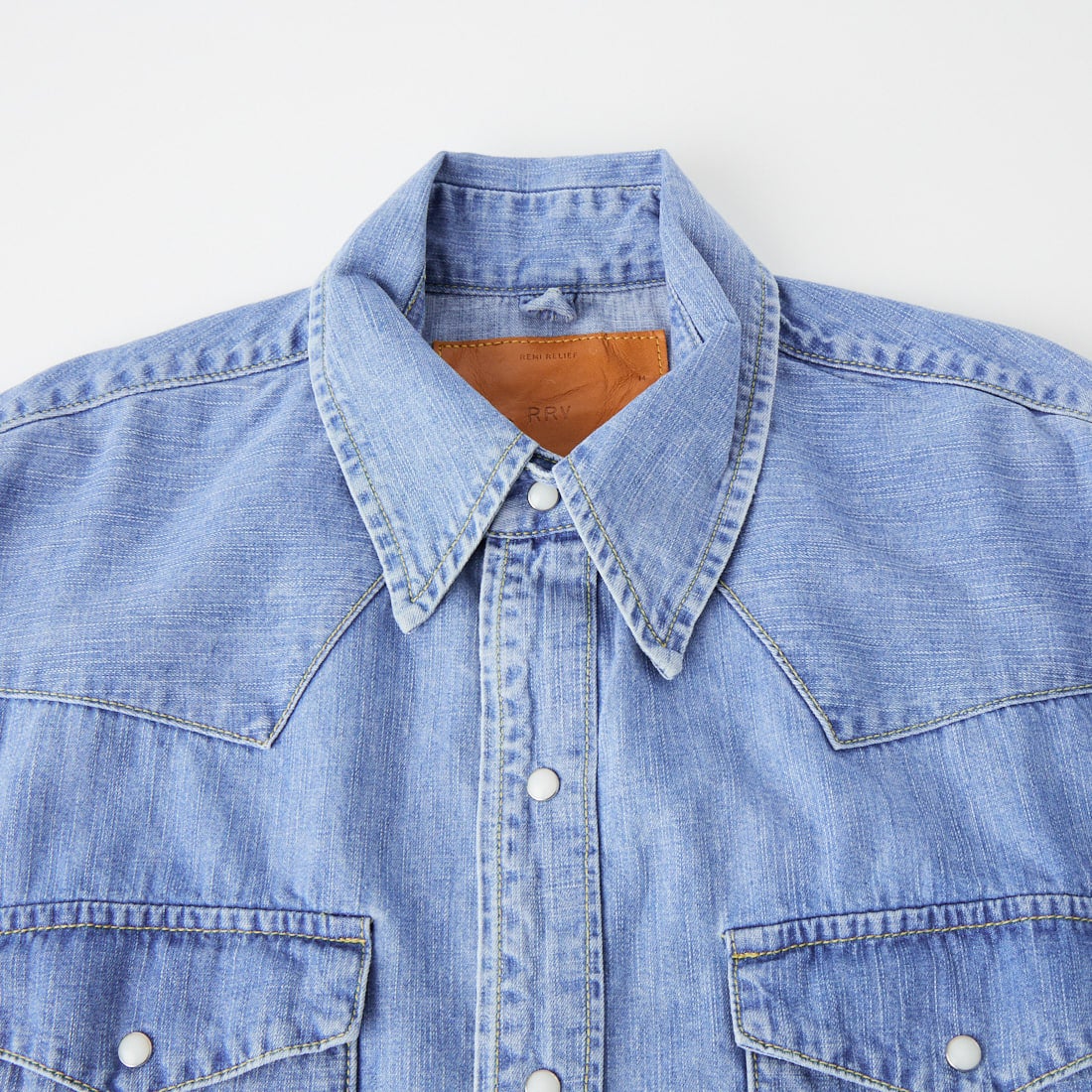 REMI RELIEF [レミレリーフ] 別注 ウェスタンシャツ [RN30389307-JF] DENIM