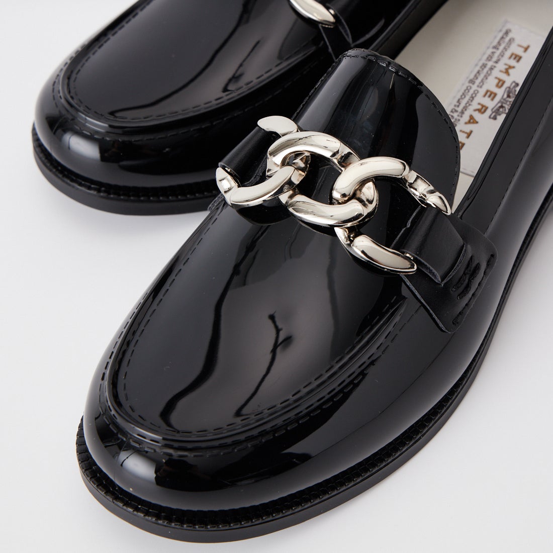 TEMPERATE [テンパレイト] チェーンローファー [AUSTIN] BLACK