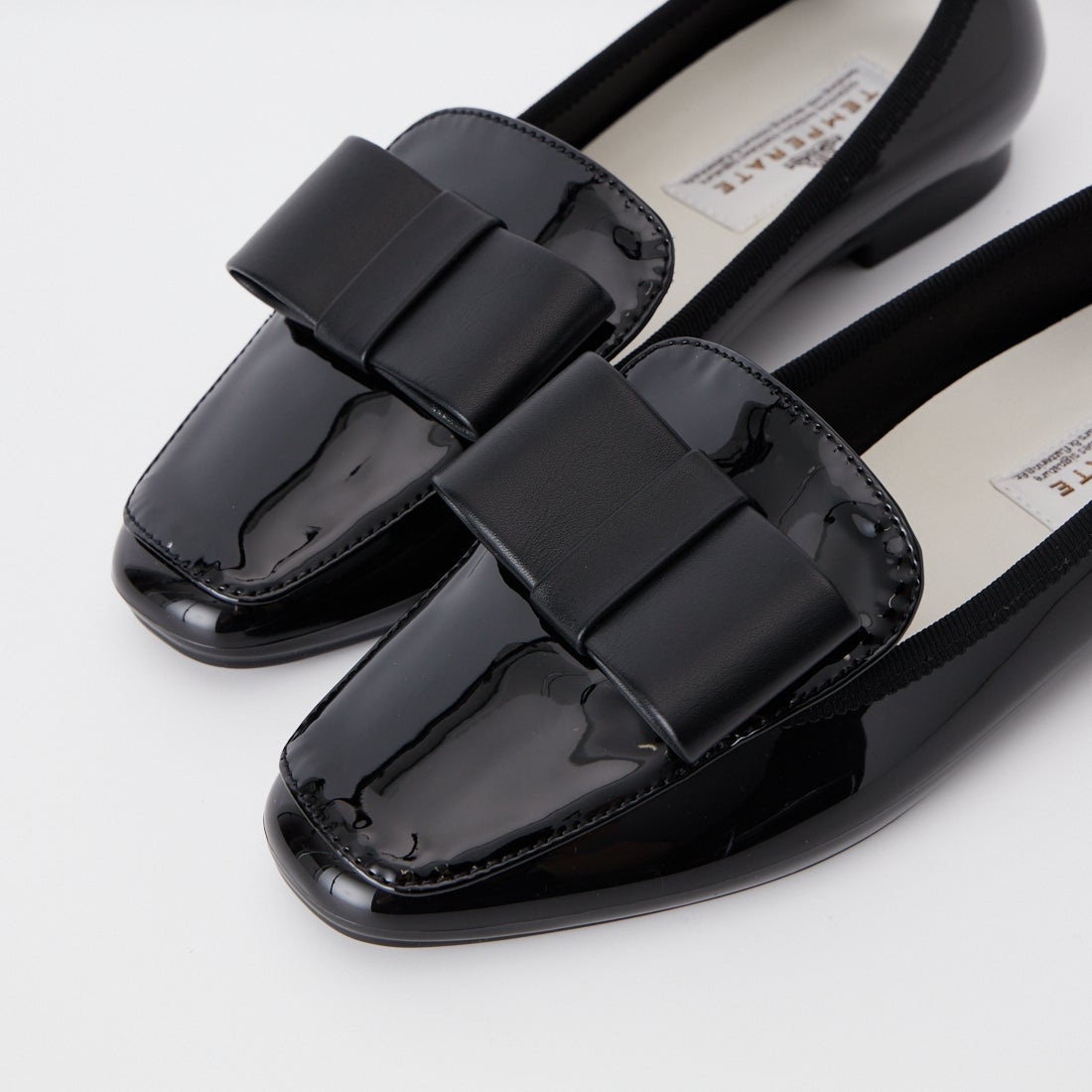 TEMPERATE [テンパレイト] リボンローファー [AUDREY] BLACK