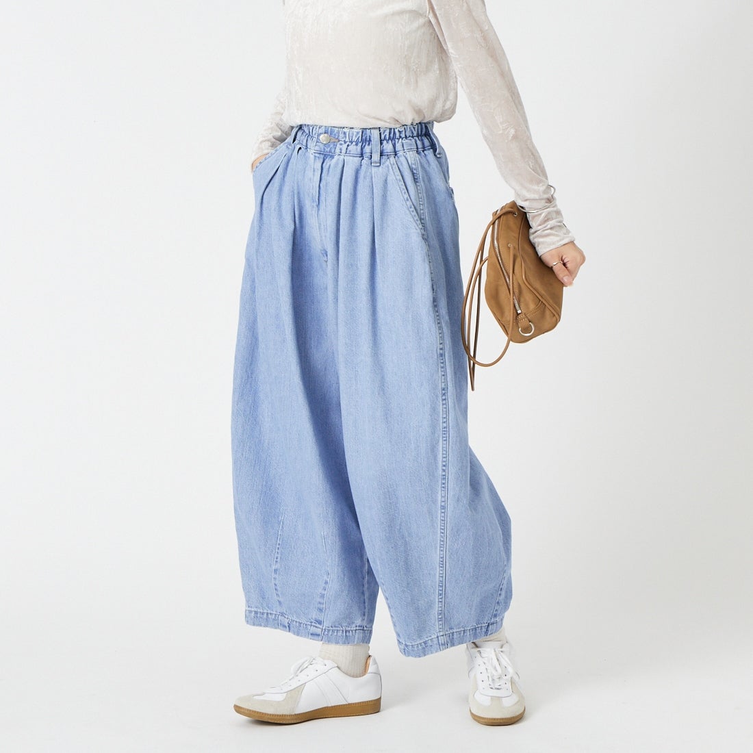 93 L.BLUE&&モデル身長：162cm 着用サイズ：0&&