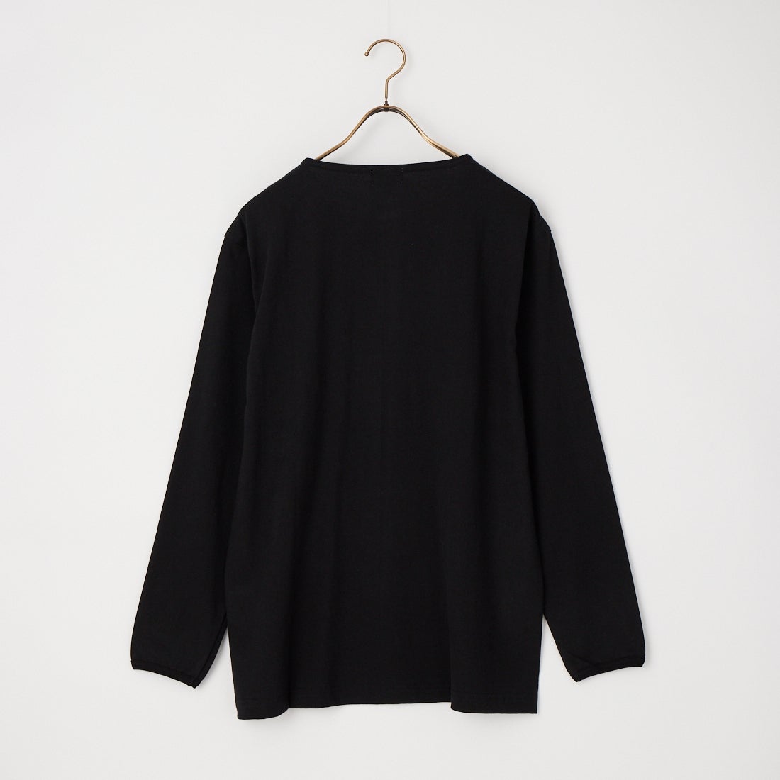 BIG YANK [ビッグヤンク] ヘンリーネック ロングスリーブTシャツ [602-261-15] 590 BLACK