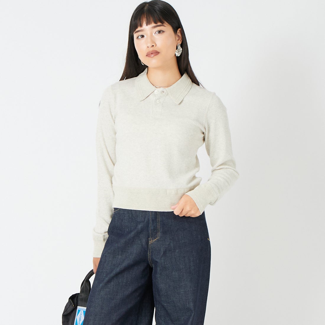 OATMEAL&&モデル身長：162cm 着用サイズ：F&&