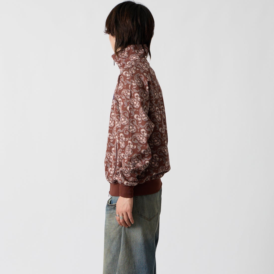 Needles [ニードルズ] トラックジャケット [TY347] E PAISLEY &&モデル身長：177cm 着用サイズ：M&&