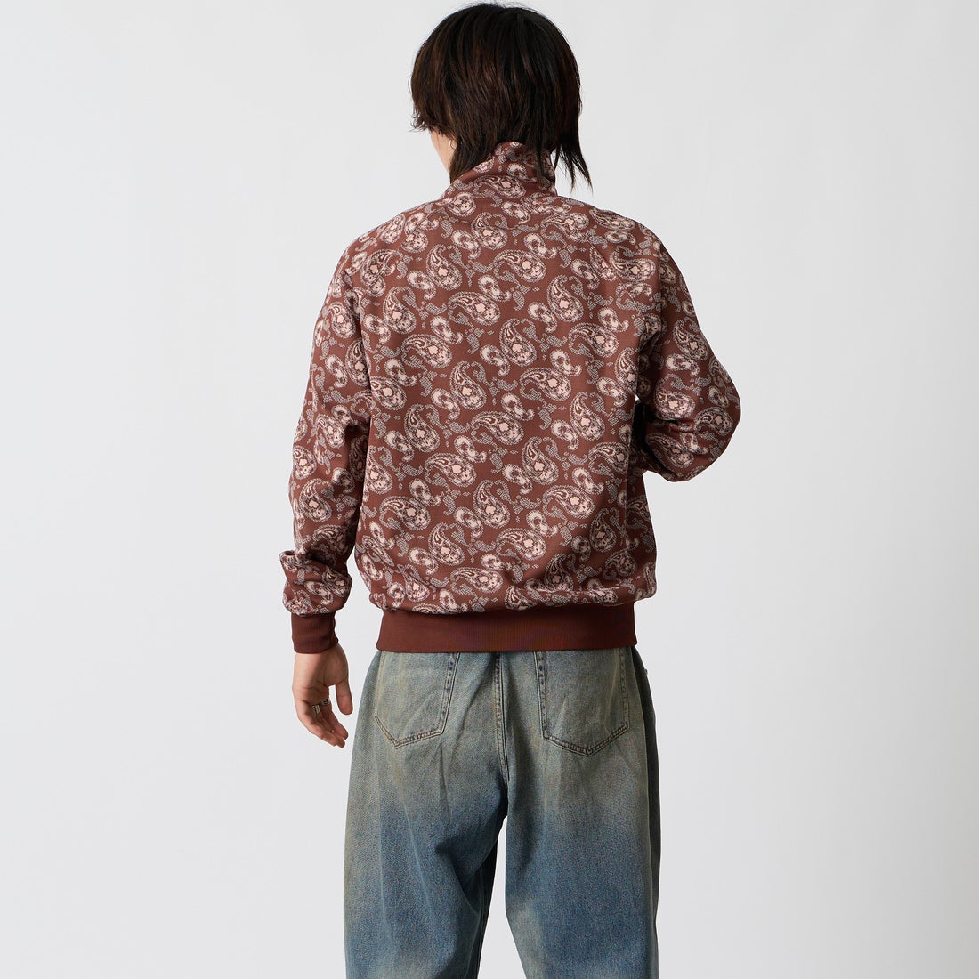 Needles [ニードルズ] トラックジャケット [TY347] E PAISLEY &&モデル身長：177cm 着用サイズ：M&&