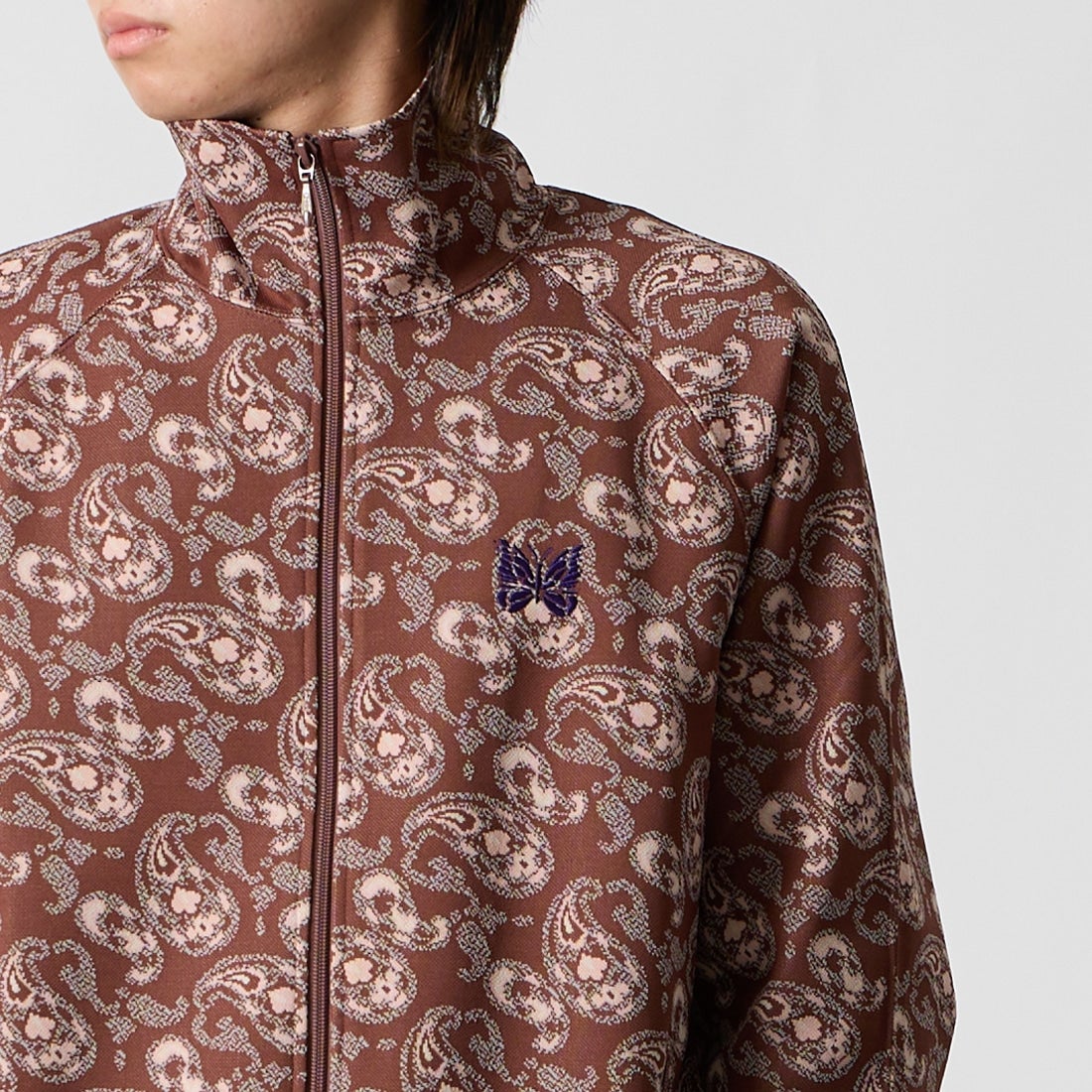 Needles [ニードルズ] トラックジャケット [TY347] E PAISLEY &&モデル身長：177cm 着用サイズ：M&&