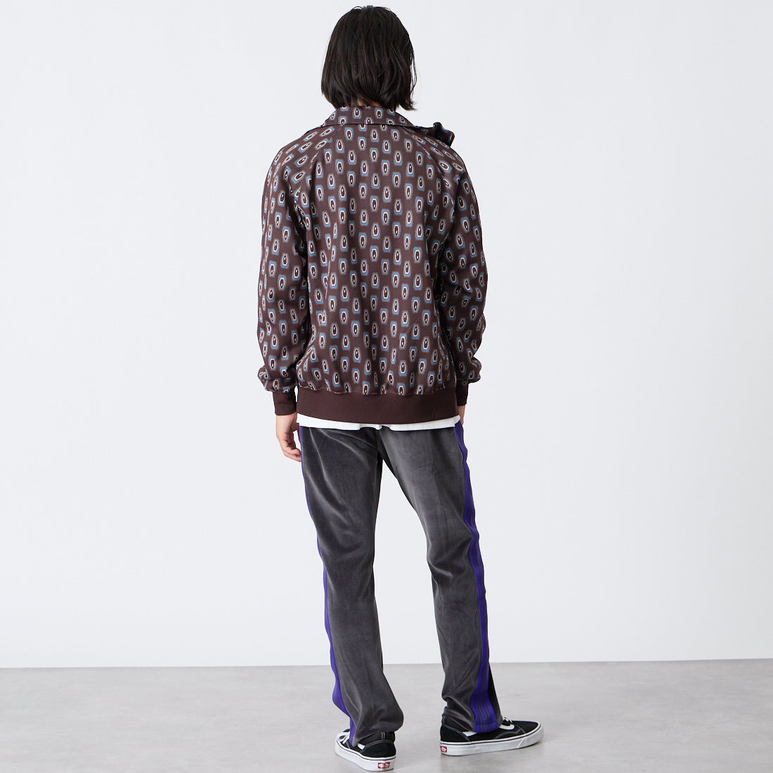 Needles [ニードルズ] トラックジャケット [TY347] B FROG EYE &&モデル身長：175cm 着用サイズ：M&&