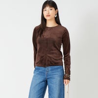 ﾌﾞﾗｳﾝ&&モデル身長：162cm 着用サイズ：F&&